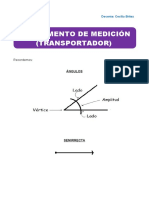 Medir Con El Transportador