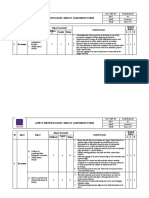 Aspect Identification / Impact Assessment Form