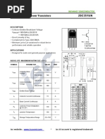 Isc 2SC3519/A: Silicon NPN Power Transistors