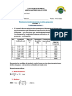 Guía de Trabajo No. 3. P4 Medidas de Tendencia Central