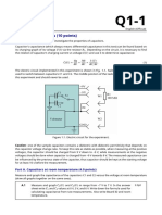 Non-Ideal Capacitors (10 Points) : Experiment