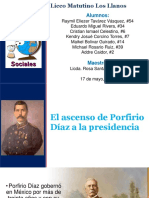 Presentación Porfirio Diaz