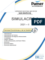 SIMULACRO 8 - Area D