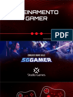 Treinamento para se tornar um gamer profissional