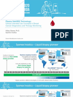 Plasma Safeseq Technology Clinical Intended Use Concepts Hongchao Et Al 20 Year