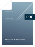 Actividad Integradora: Jose Luis Enciso Campos 1er. Semetre de La Carrera de Derecho