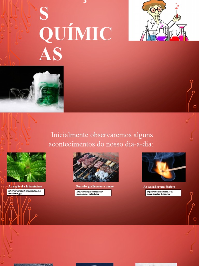 Transformações Químicas no Dia a Dia | PDF | Reações químicas | Química