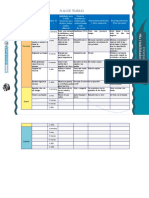 Plan de trabajo para el desarrollo de habilidades para la vida