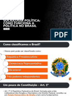 A organização política do Brasil