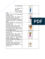 Descripcion de Las Personas Actividades y Juegos Hoja de Trabajo Tarjetas - 71174