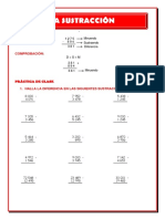 Práctica de Matemática de Restas