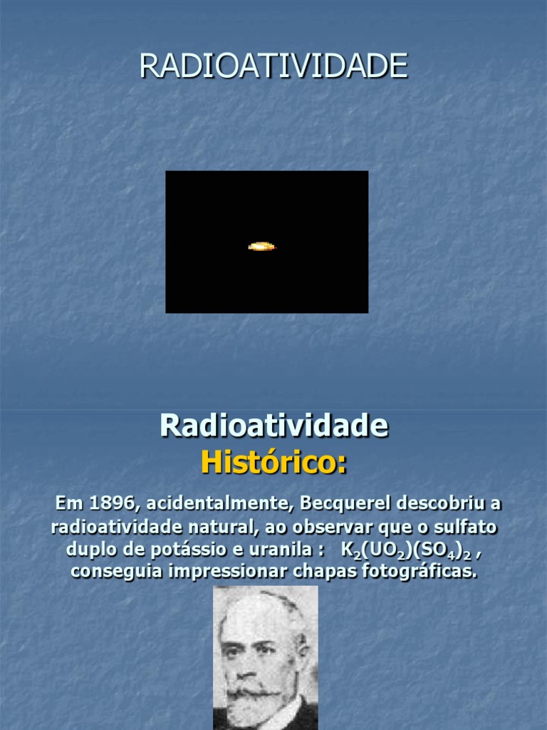 Radioatividade | PDF | Radioatividade | Nêutron