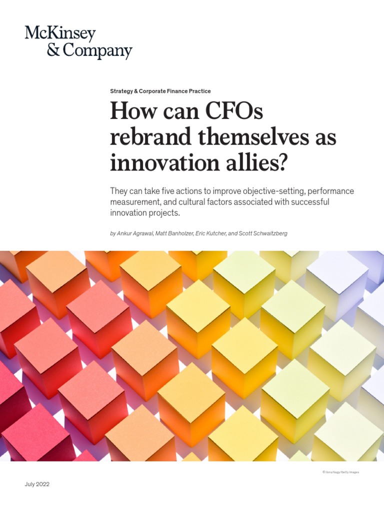 How Can Cfos Rebrand Themselves As Innovation Allies | PDF | Chief ...