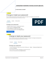 How To Change Google Account Password v1