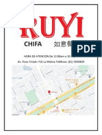 Carta de Chifa Ruyi New Cost