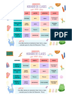 HORARIOS