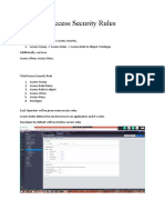 Access Security Rules