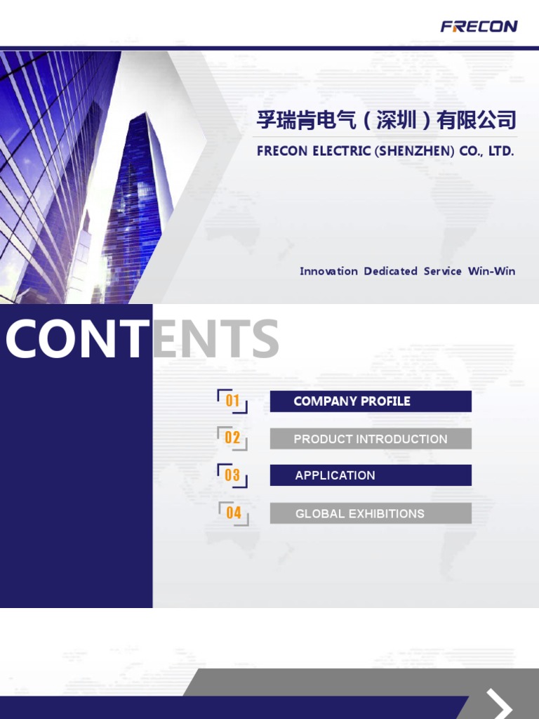 FRECON Company Profile 2021 en V1.0 | PDF | Power Inverter | Electric ...