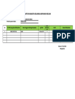 Format Laporan Keluar Anggota Keluarga Karyawan