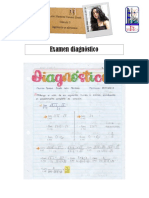 Examen Diagnóstico Cálculo Integral