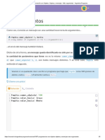 Programación Con Objetos - Objetos y Mensajes - Más Argumentos - Argentina Programa