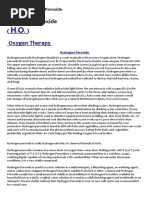 Hydrogen Peroxide Transport Guidelines | PDF | Dangerous Goods | Redox