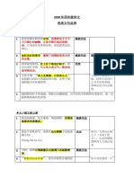 2020年四年级华文 优美文句总表