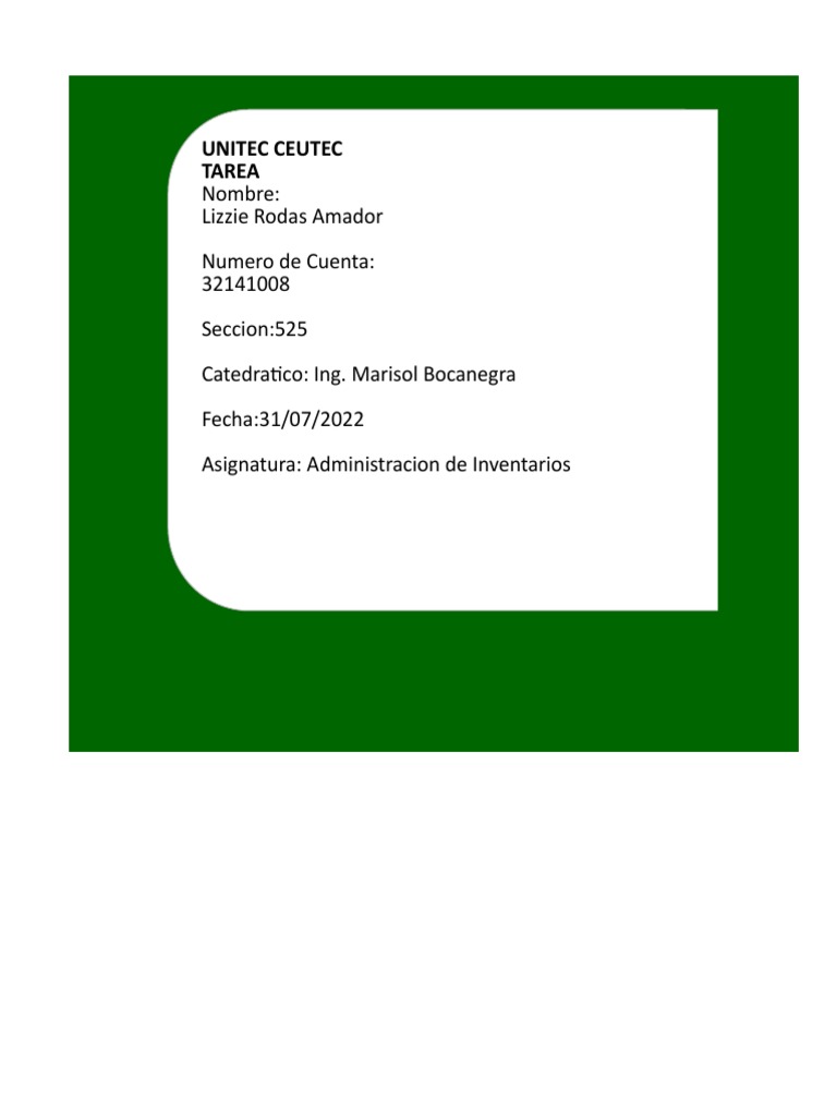 Actividad 2.1 | PDF | Negocios | Finanzas y dinero