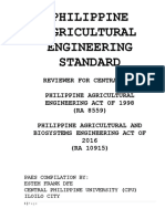 Philippine Agricultural Engineering Standard