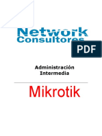 Administración Mikrotik Contenido