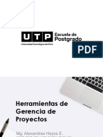 Herramientas Gerencia Proyectos - Sesion 07
