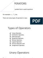 Operators: Operator in