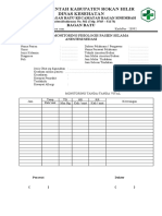 7.7.1. D Form Monitoring Pasien Selama Melakukan Sedasi