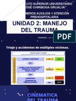 UNIDAD 2. P1. Primeros Auxilios - Manejo de Traumas