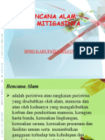 Mitigasi Bencana Alam