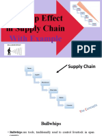 Bullwhip Effect in Supply Chain: With Example