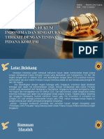 Perbandingan Hukum Terkait Dalam Tipikor Di Indonesia Dan Singapura