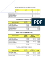 Previsiones