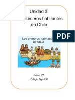 Unidad 2 Historia Primeros Habitantes de Chile