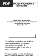 FrutasHortalicaspós colheita