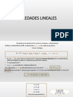 Variedades Lineales