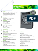 DLS-27/35C/45C/60 TOUCH II Low Spin Washer Extractors