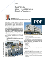 Practical and Economical Design Aspects of Precast Concrete Large Panel Building Structures