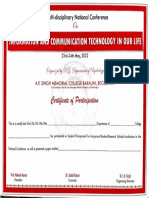 Ict 2022 Apsm Certificate