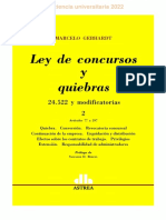 2° LEY DE CONCURSOS Y QUIEBRAS. Tomo 2. Marcelo Gebhardt (2) (1)