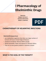 Clinical Pharmacology of The Antihelminthic Drugs
