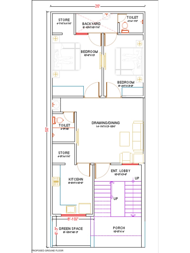Proposed Ground Floor Plan | PDF