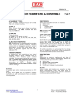 Transformer Rectifiers & Controls: Options