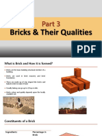 Bricks & Their Qualities