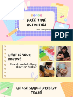 Week 7 - Free Time Activities